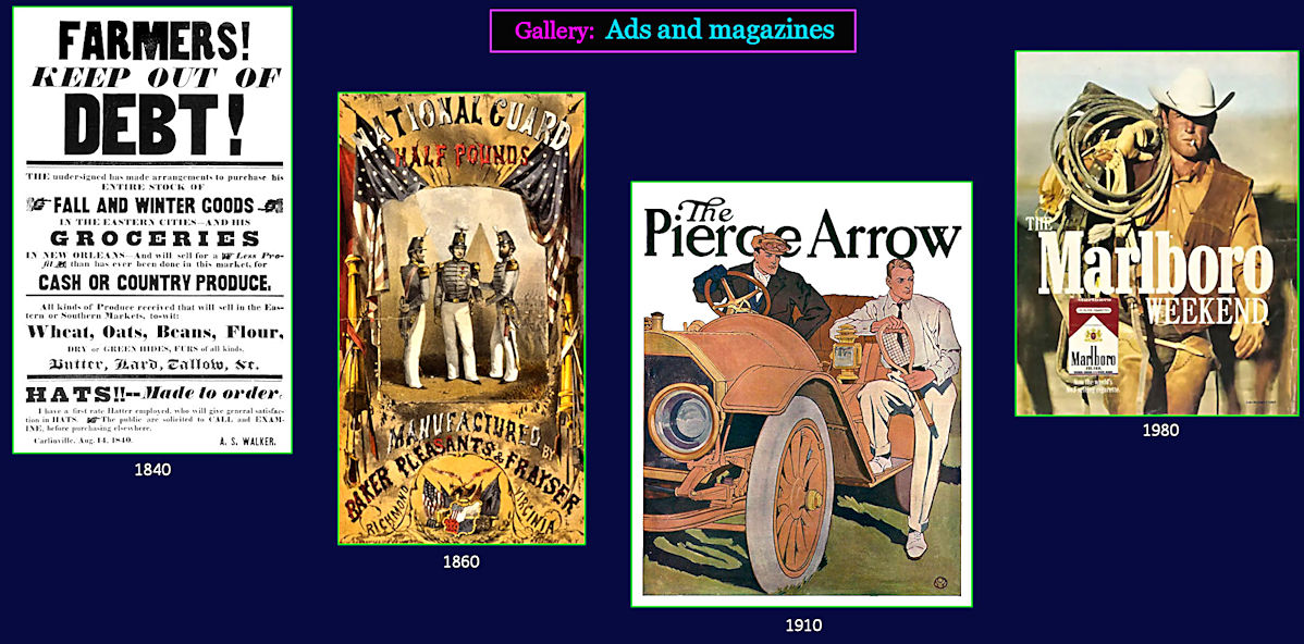 Evolution of advertising, 1840-1980